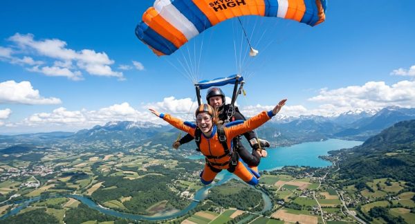 Les meilleurs avantages du parapente solo et tandem à Annecy